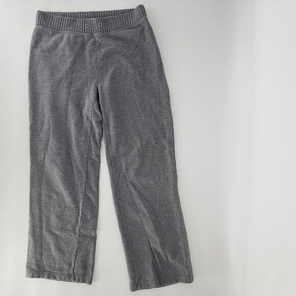 Liz Claiborne grey sweats pants medium short comfy - Picture 5 of 8